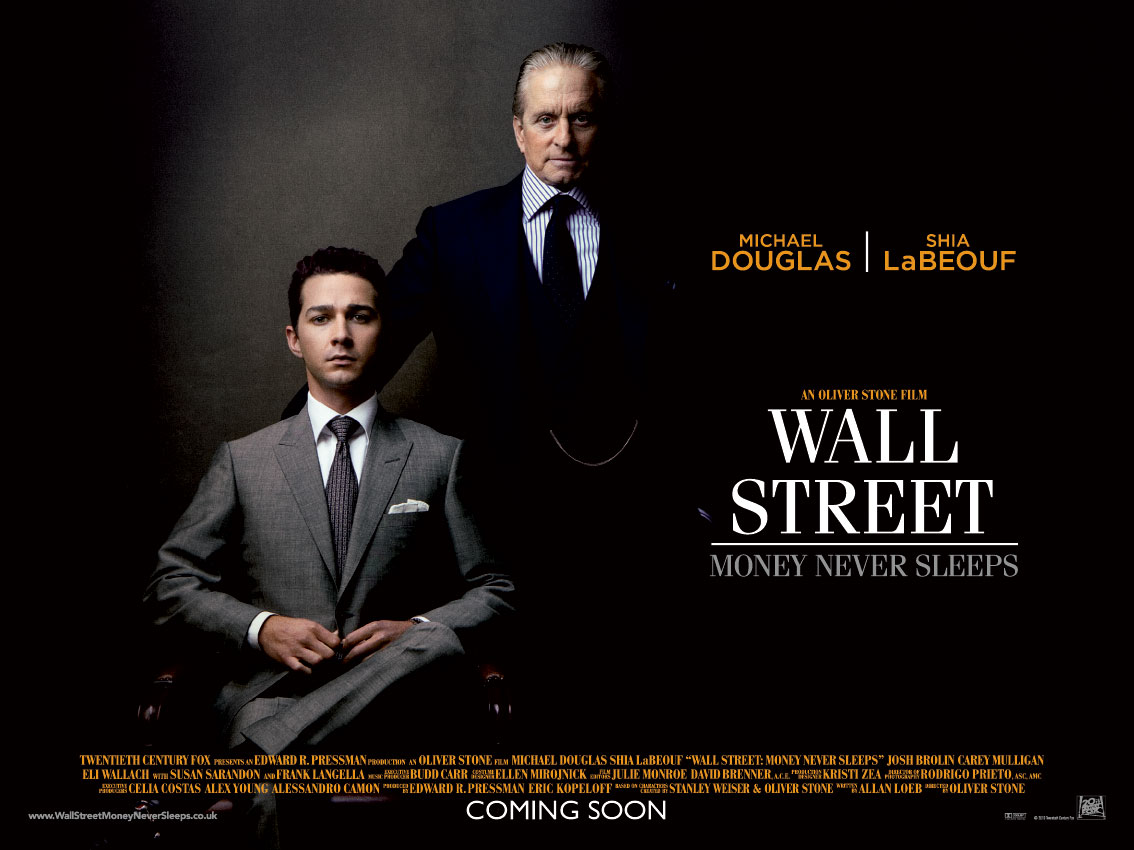 Wall Street: Money Never Sleeps Posters.