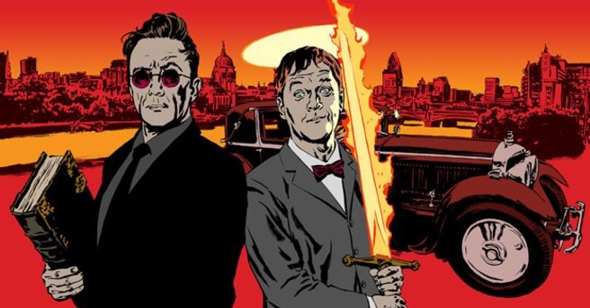 Neil Gaiman Terry Pratchett Good Omens