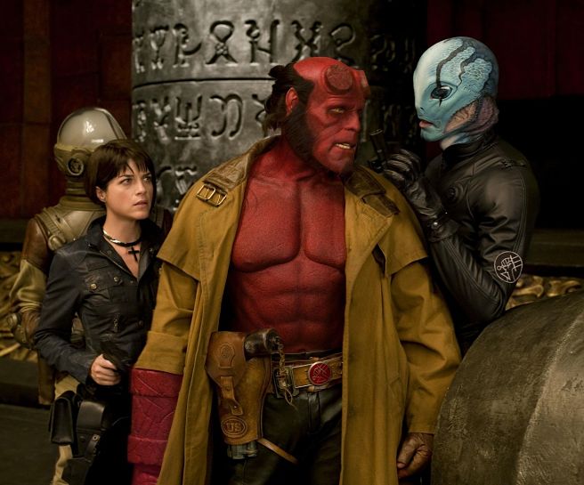 Hellboy II Guillermo del Toro Ron Perlman Selma Blair Doug Jones