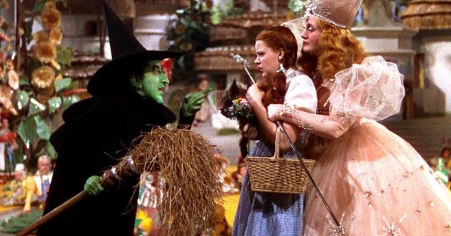 The Wizard of Oz Margaret Hamilton Judy Garland Billie Burke