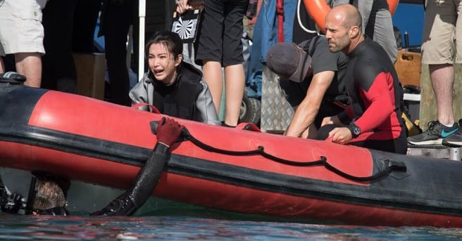 Meg Jason Statham Li Bingbing