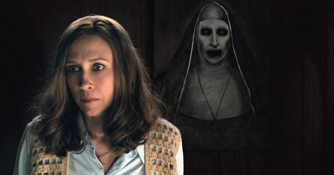 The Nun The Conjuring 2 Bonnie Aarons Vera Farmiga Taissa Farmiga