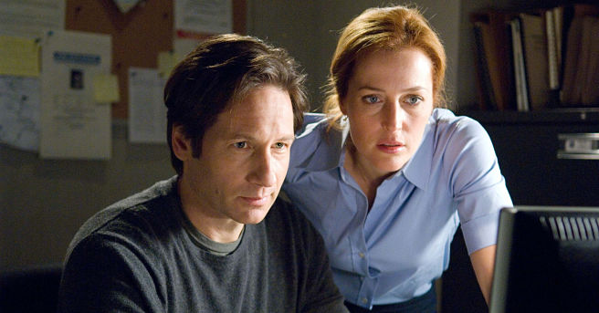 The X-Files David Duchovny Gillian Anderson