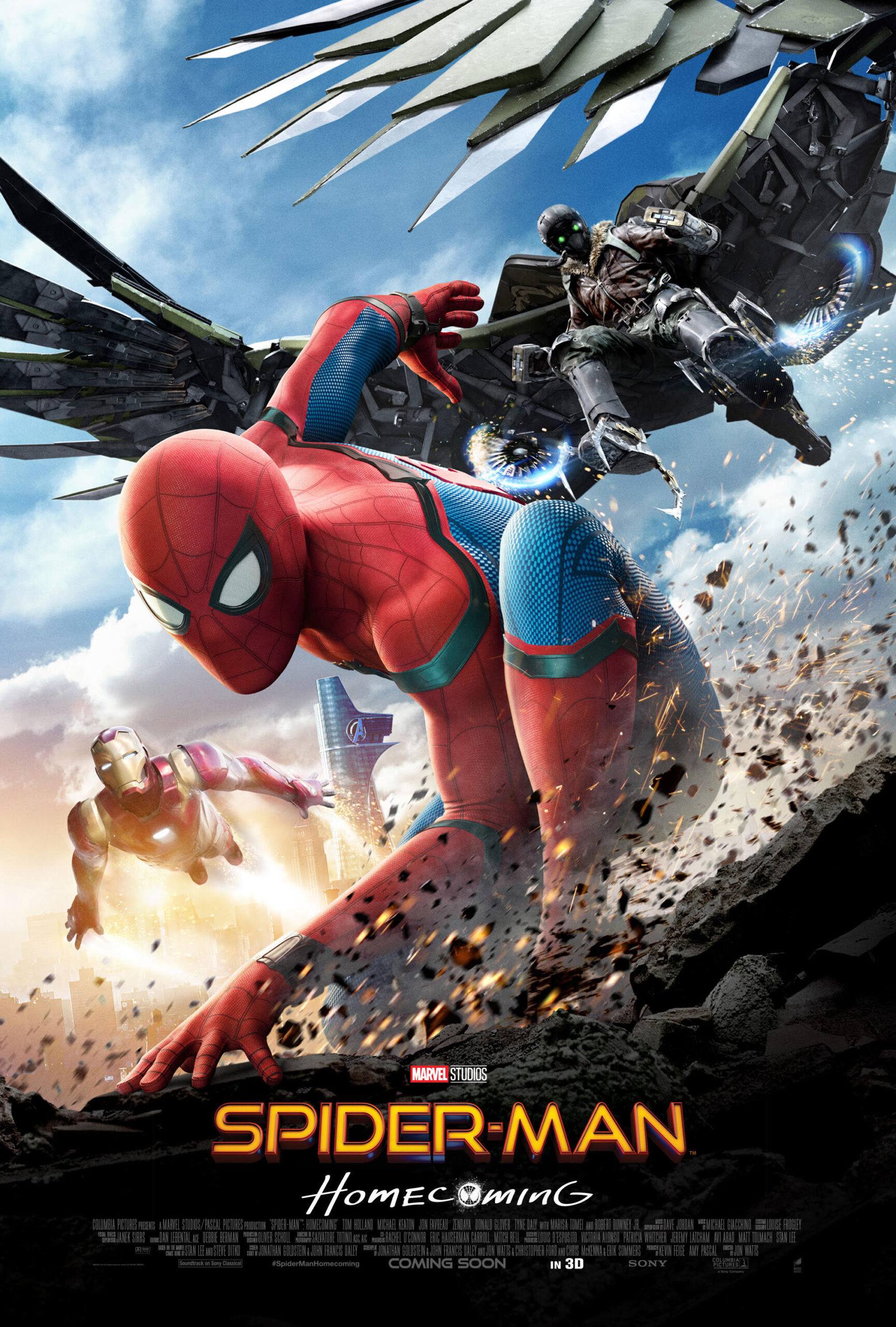 Spiderman Poster HOMECOMING New Movie 2017 Marvel Film FREE P+P CHOOSE YOUR SIZE 