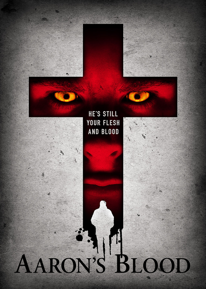 Aarons Blood vampire movie horror trailer poster