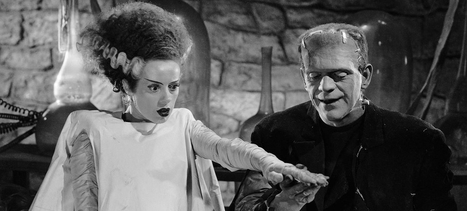 The Bride of Frankenstein Elsa Lanchester Boris Karloff James Whale