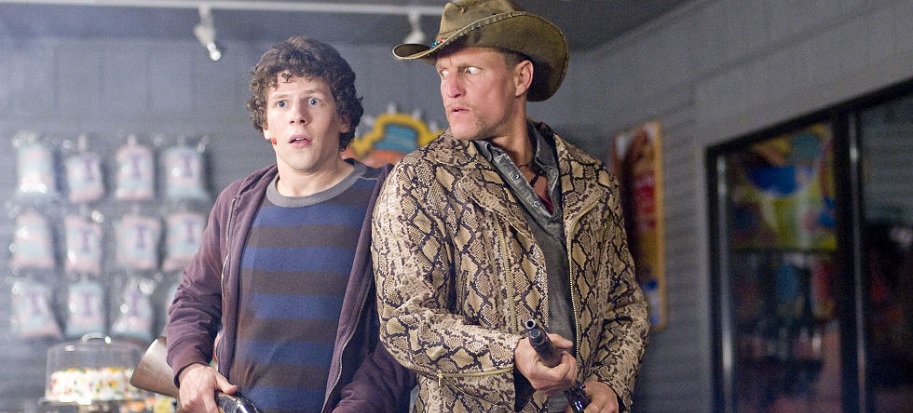 Zombieland Jesse Eisenberg Woody Harrelson Ruben Fleischer
