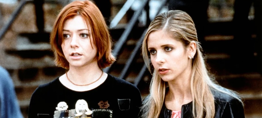 Buffy the Vampire Slayer Sarah Michelle Gellar Alyson Hannigan