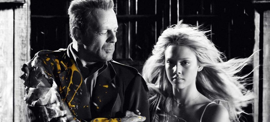 Sin City Frank Miller Robert Rodriguez Bruce Willis Jessica Alba