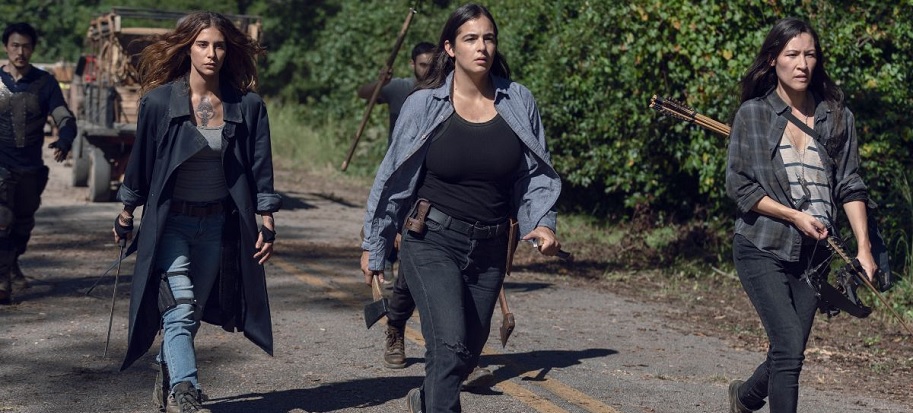 The Walking Dead Nadia Hilker Alanna Masterson Eleanor Matsuura