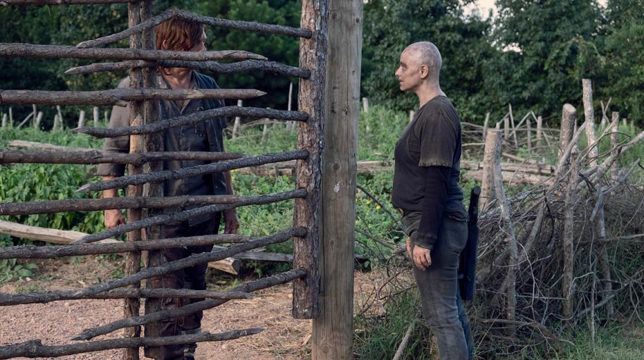 The Walking Dead Norman Reedus Samantha Morton