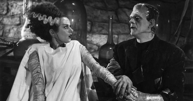 Bride of Frankenstein Elsa Lanchester Boris Karloff James Whale