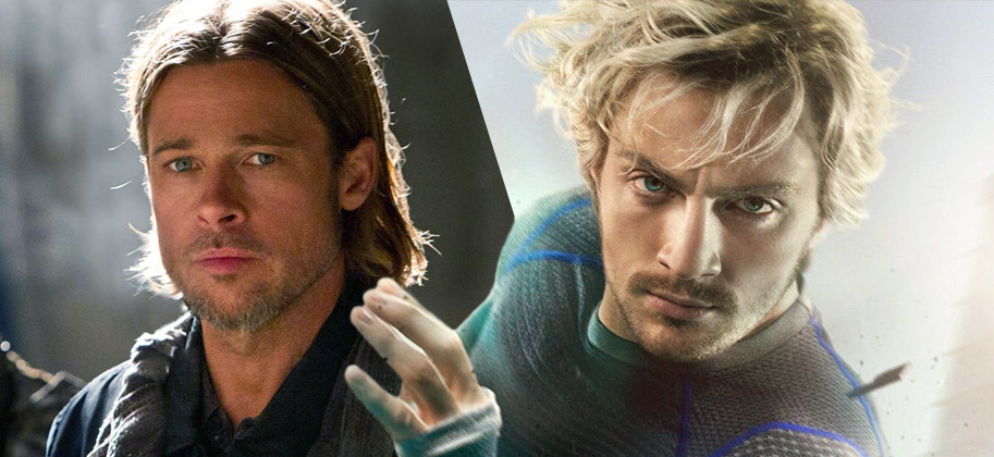 Aaron Taylor-Johnson Bullet Train Brad Pitt