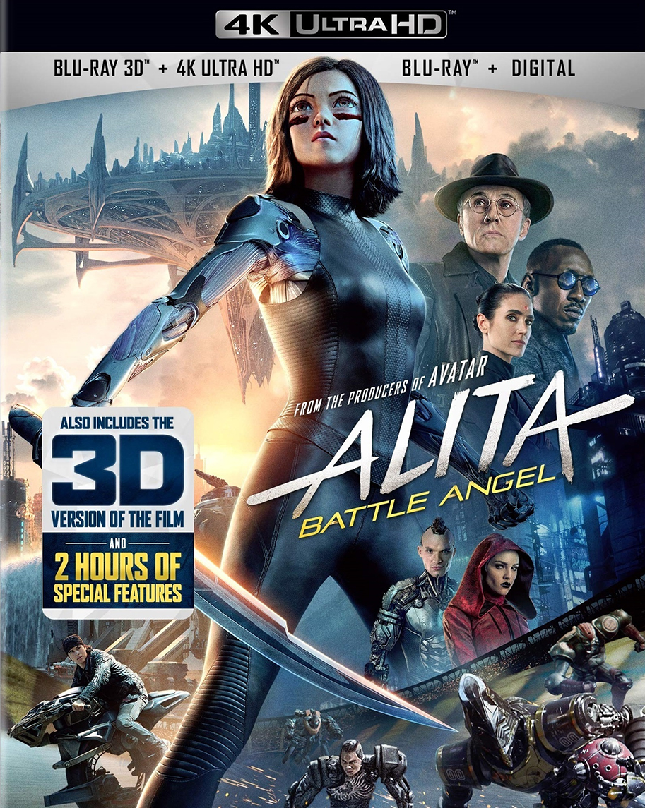 Alita: Battle Angel, 4K Ultra HD