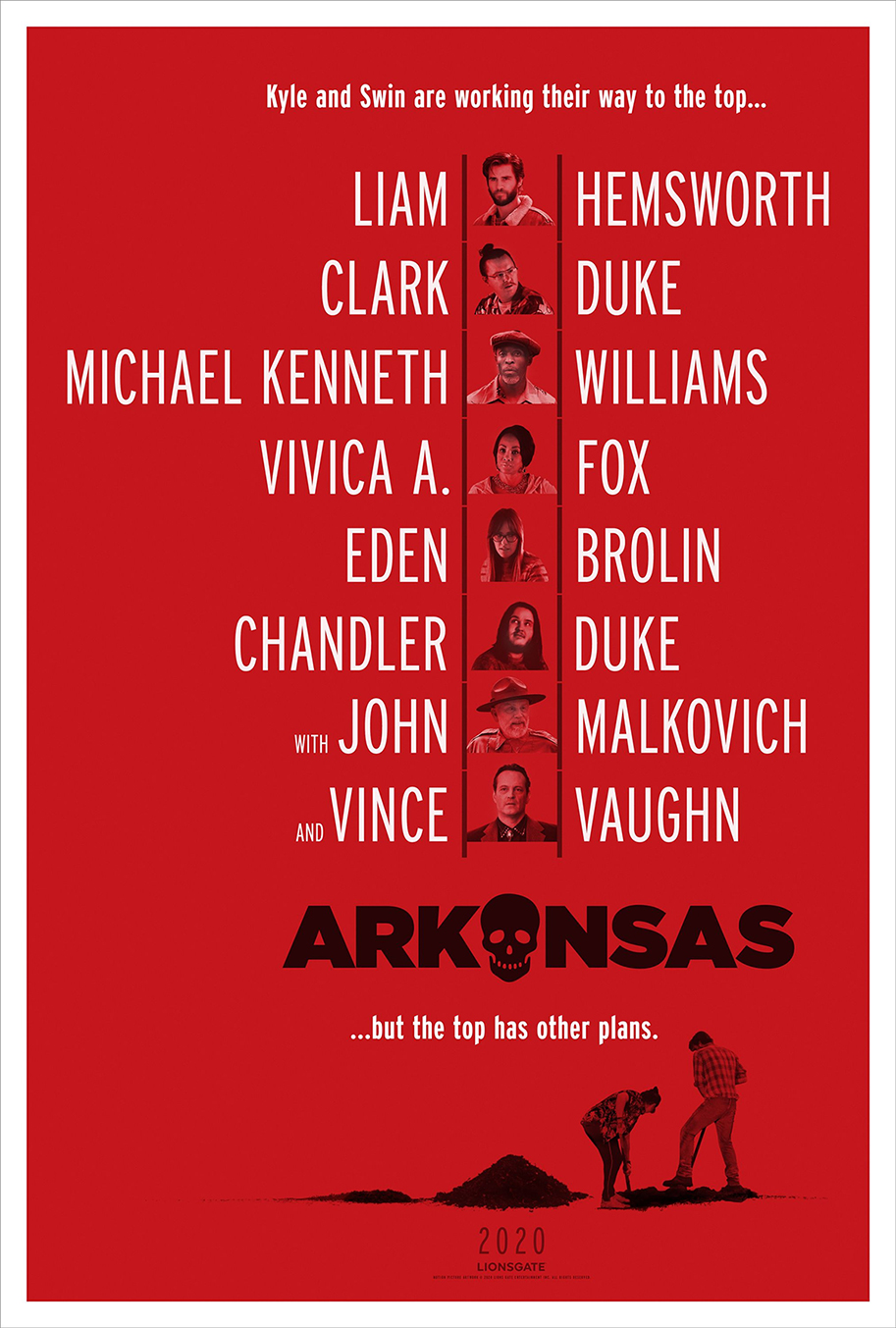 Arkansas, poster