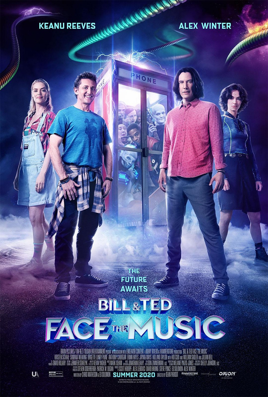 Bill & Ted Face the Music, Keanu Reeves, Alex Winter, poster