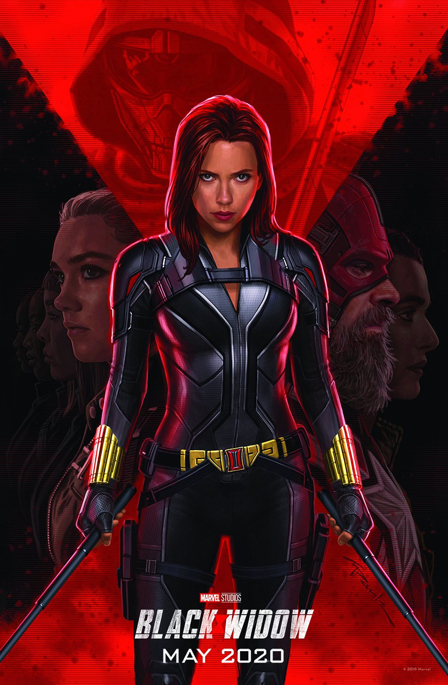 Black Widow, poster, Scarlett Johansson