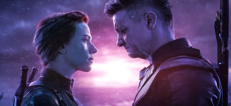 Black Widow, Scarlett Johannson, Avengers: Endgame, Hawkeye, Jeremy Renner