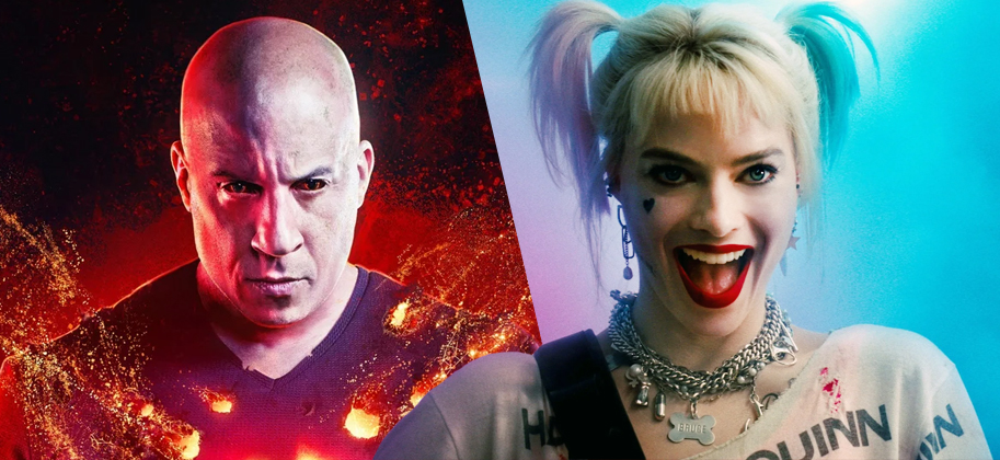 Bloodshot, Vin Diesel, Birds of Prey, Margot Robbie