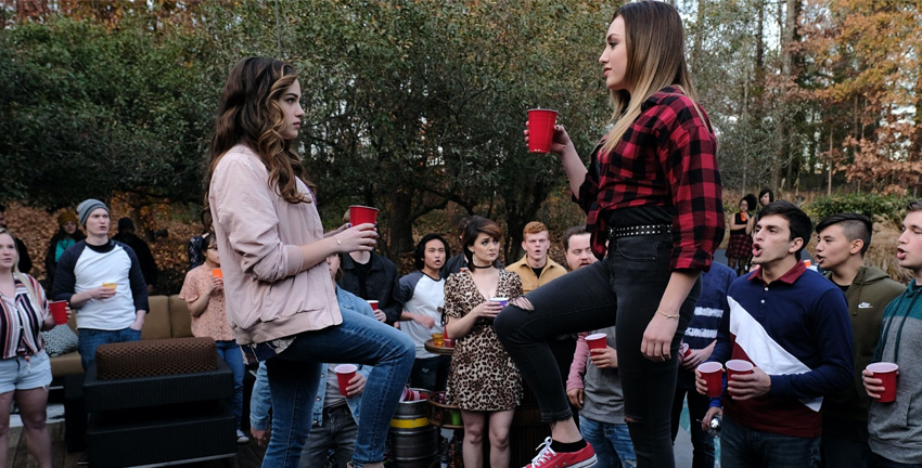 Cobra Kai Mary mouser fight