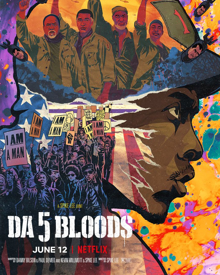 Da 5 bloods Memorial Day poster
