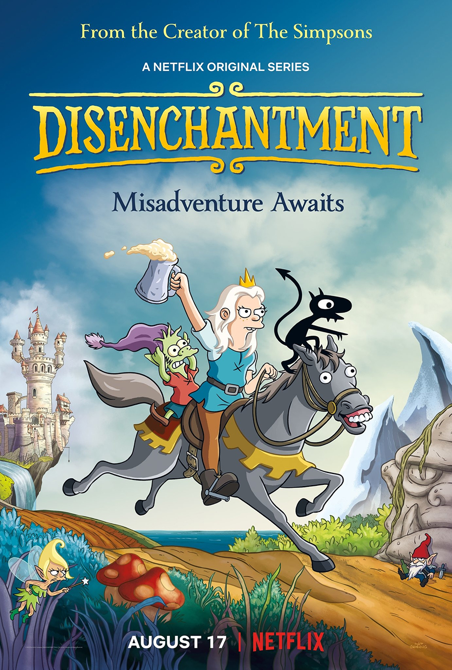 Disenchantment, Netflix, Matt Groening, poster
