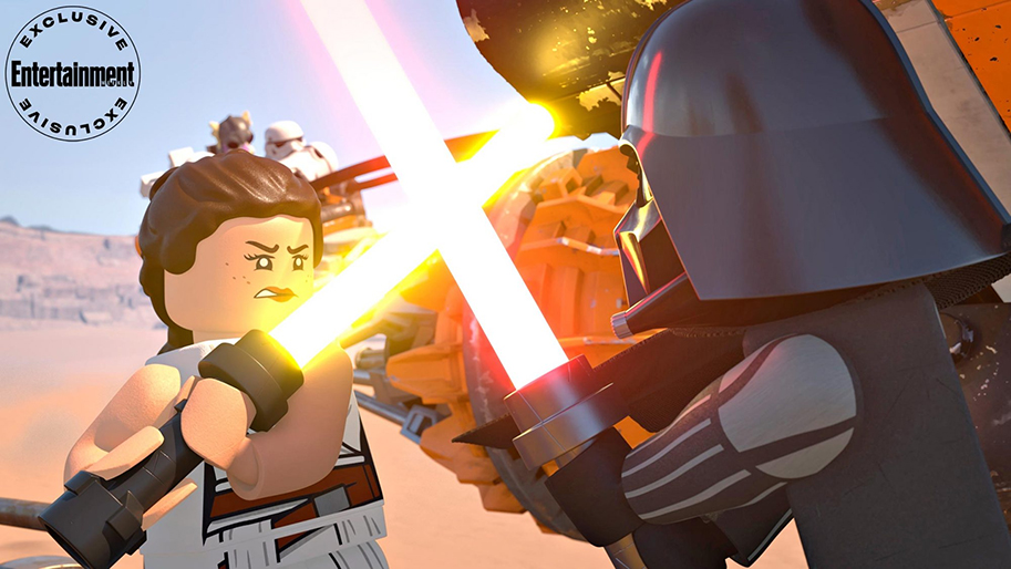 Lego Star Wars Holiday Special, Rey, Darth Vader