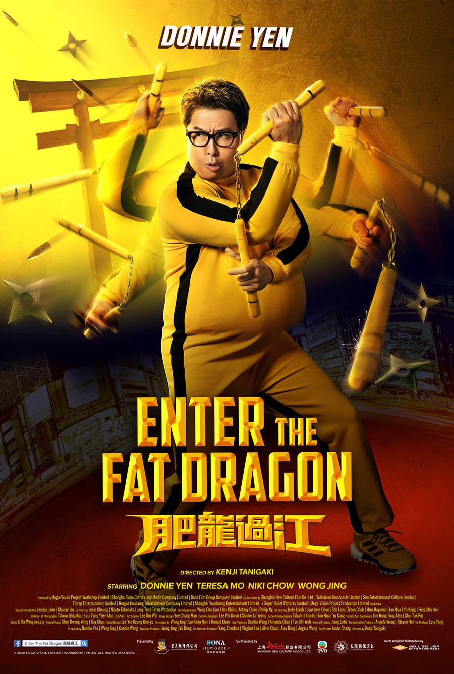 Enter the Fat Dragon, Donnie Yen, poster