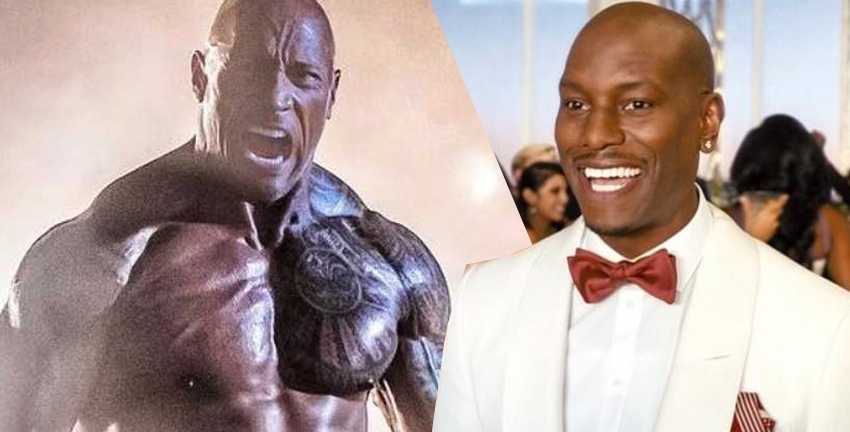 tyrese and Dwayne Johnson end feud