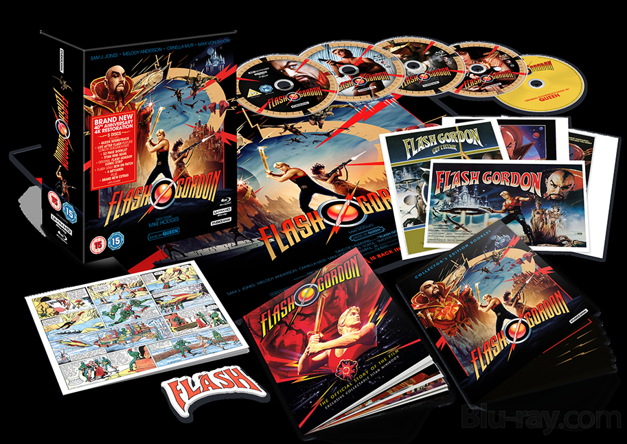 Flash Gordon, 4K, Blu-ray