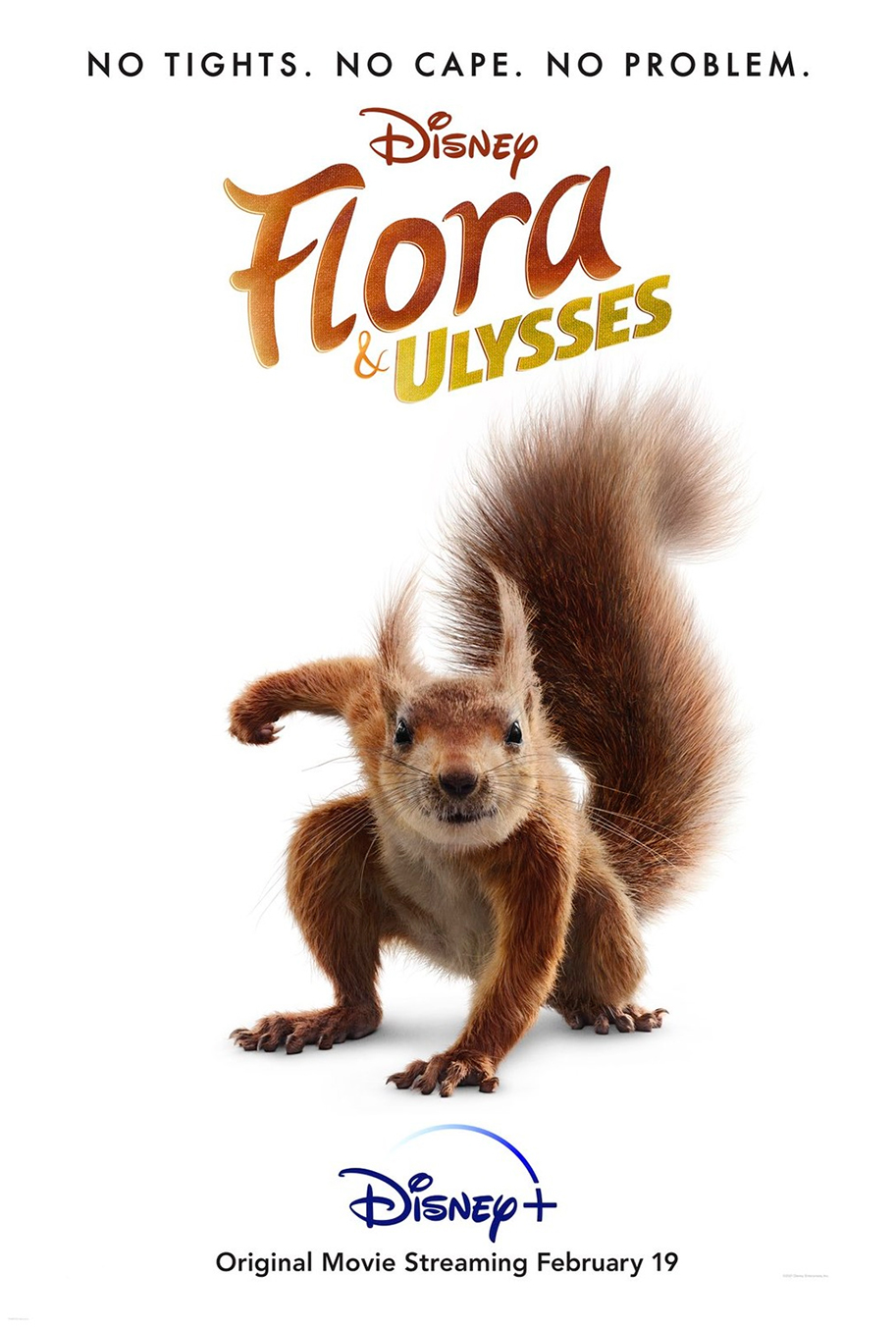 Flora and Ulysses, Disney+, poster