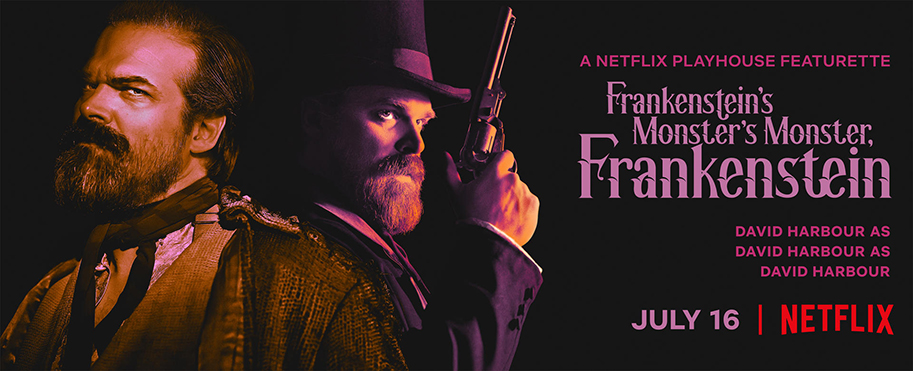 David Harbour, Netflix, Frankenstein's Monster's Monster, Frankenstein