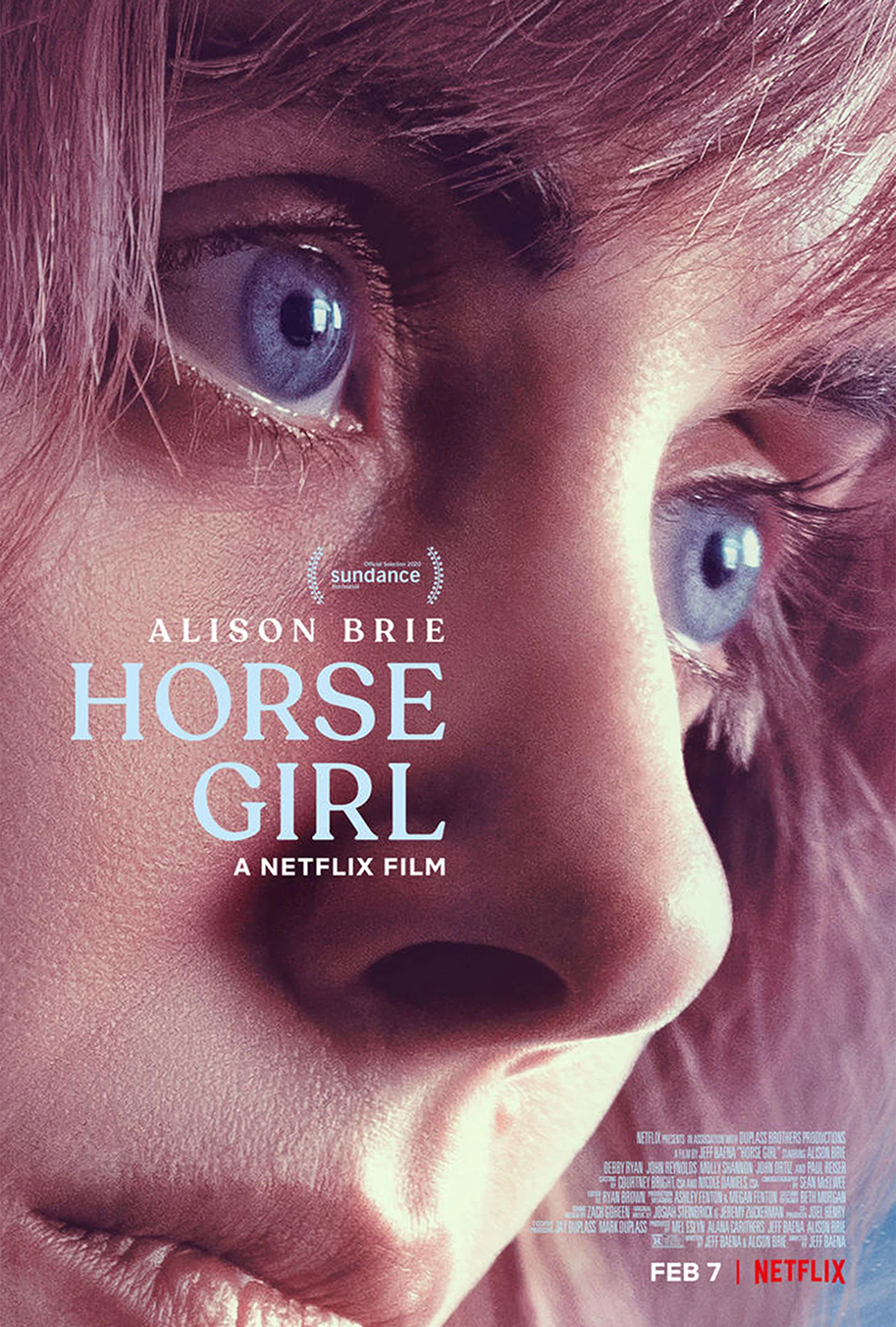Horse Girl, Alison Brie, Netflix, poster