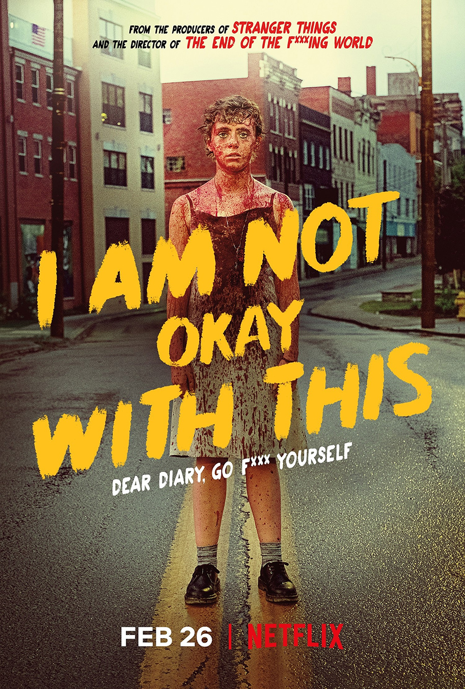 I Am Not Okay With This, Netflix, poster
