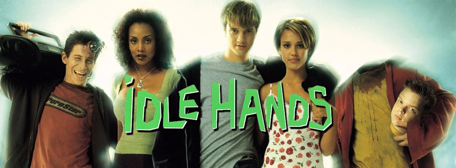IDLE HANDS poster