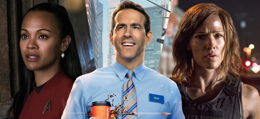 Jennifer Garner, Zoe Saldana, Ryan Reynolds, The Adam Project, Netflix