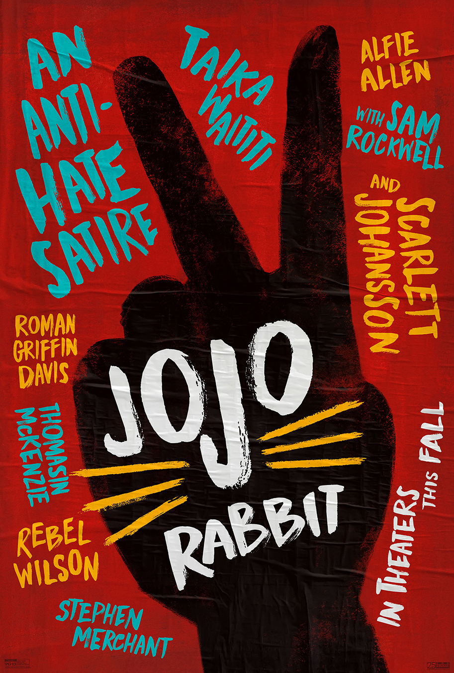 JoJo Rabbit, Taika Waititi, poster