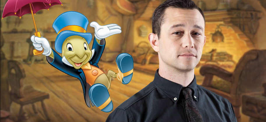 Joseph Gordon-Levitt, Jiminy Cricket, Pinocchio, Disney