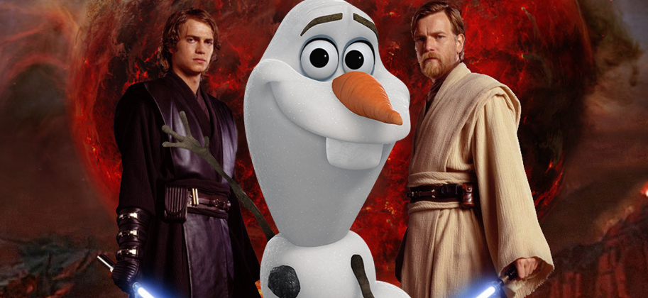 Josh Gad, Star Wars, Olaf, Prequel Trilogy
