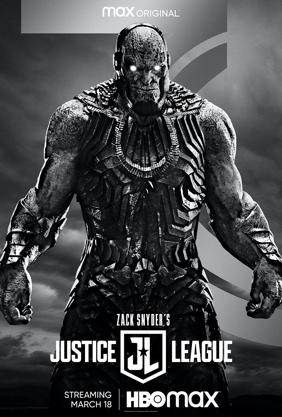 Zack Snyder, Justice League, Darkseid, poster, HBO Max