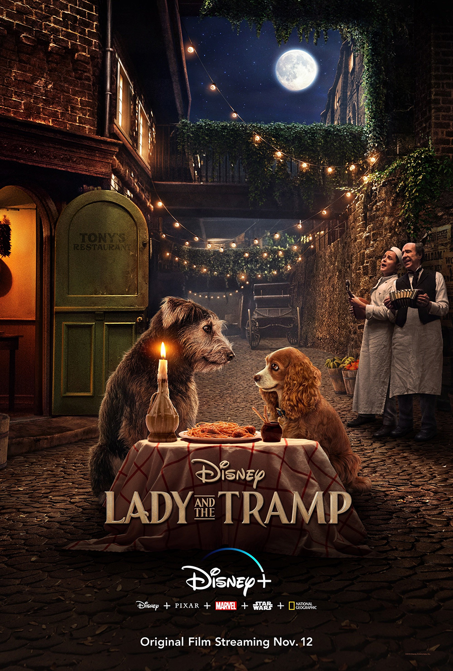 Lady and the Tramp, Disney+, poster