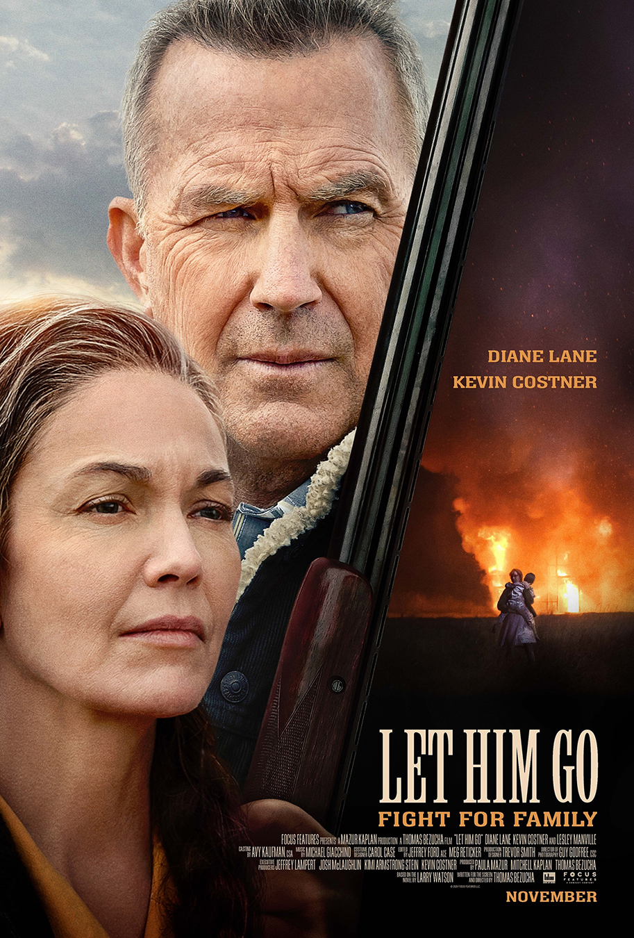 Let Him Go, Kevin Costner, Diane Lane, poster