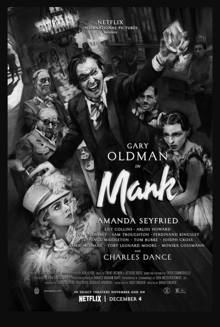 Mank david fincher first trailer