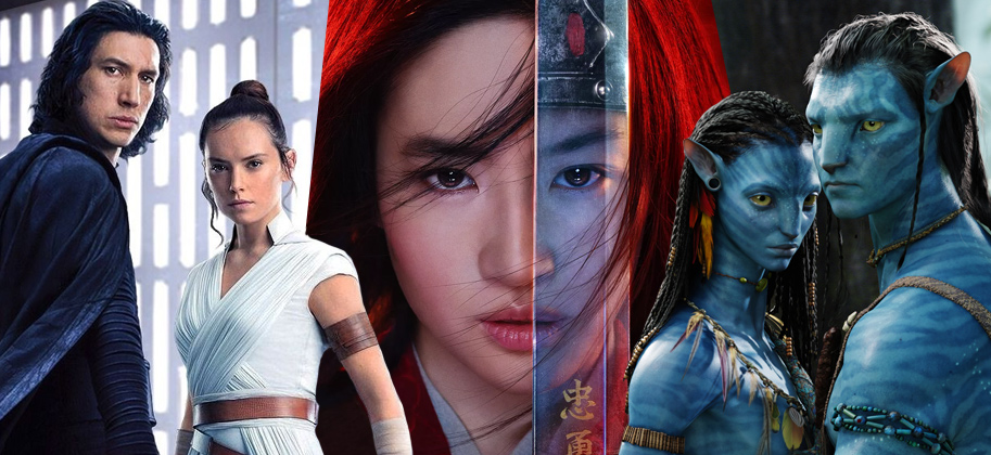 Mulan, Disney, Star Wars, Avatar