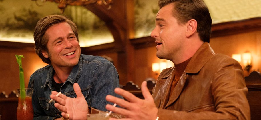 Once Upon a Time in Hollywood, Brad Pitt, Leonardo DiCaprio, Quentin Tarantino