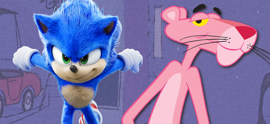 Pink Panther, movie, Sonic the Hedgehog
