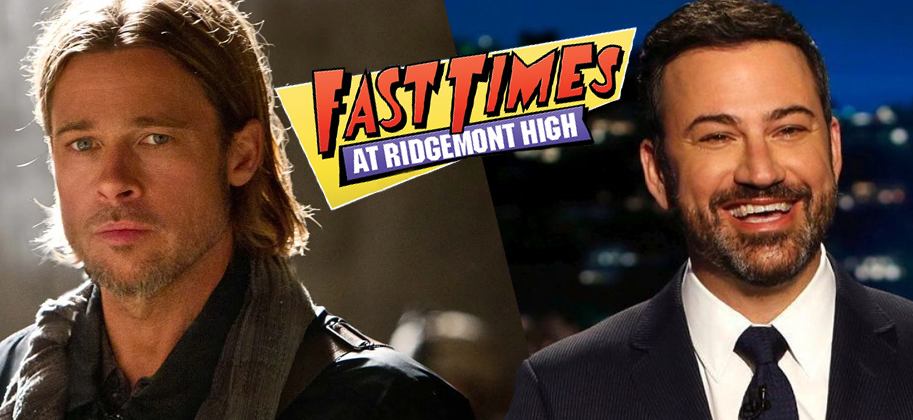 Brad Pitt, Jimmy Kimmel, Fast Times at Ridgemont High