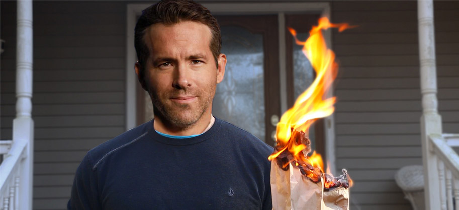 Ryan Reynolds, Hugh Jackman, RIng and Run