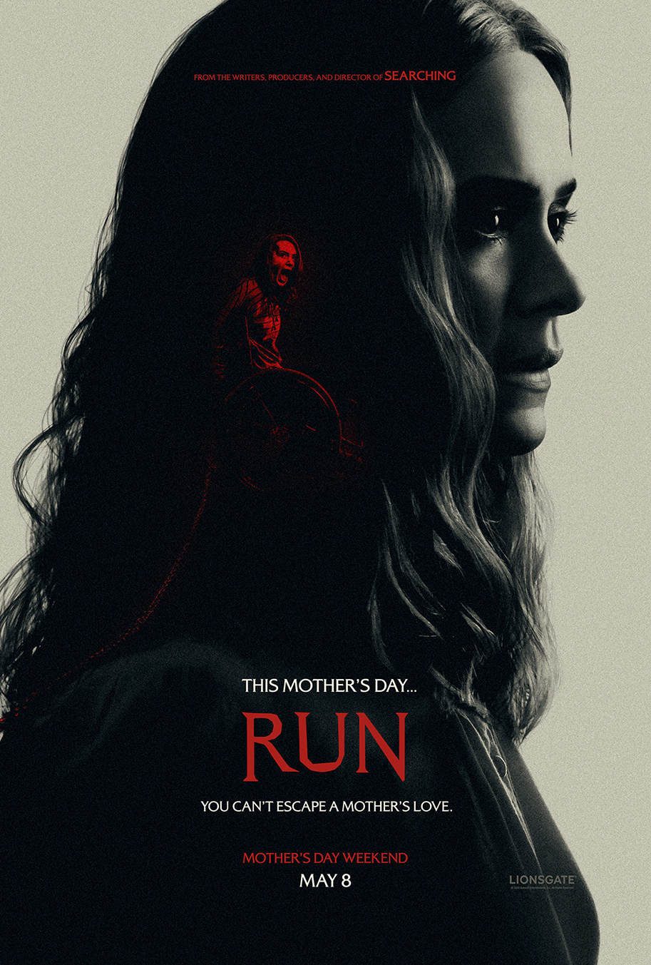 Run, Sarah Paulson, poster
