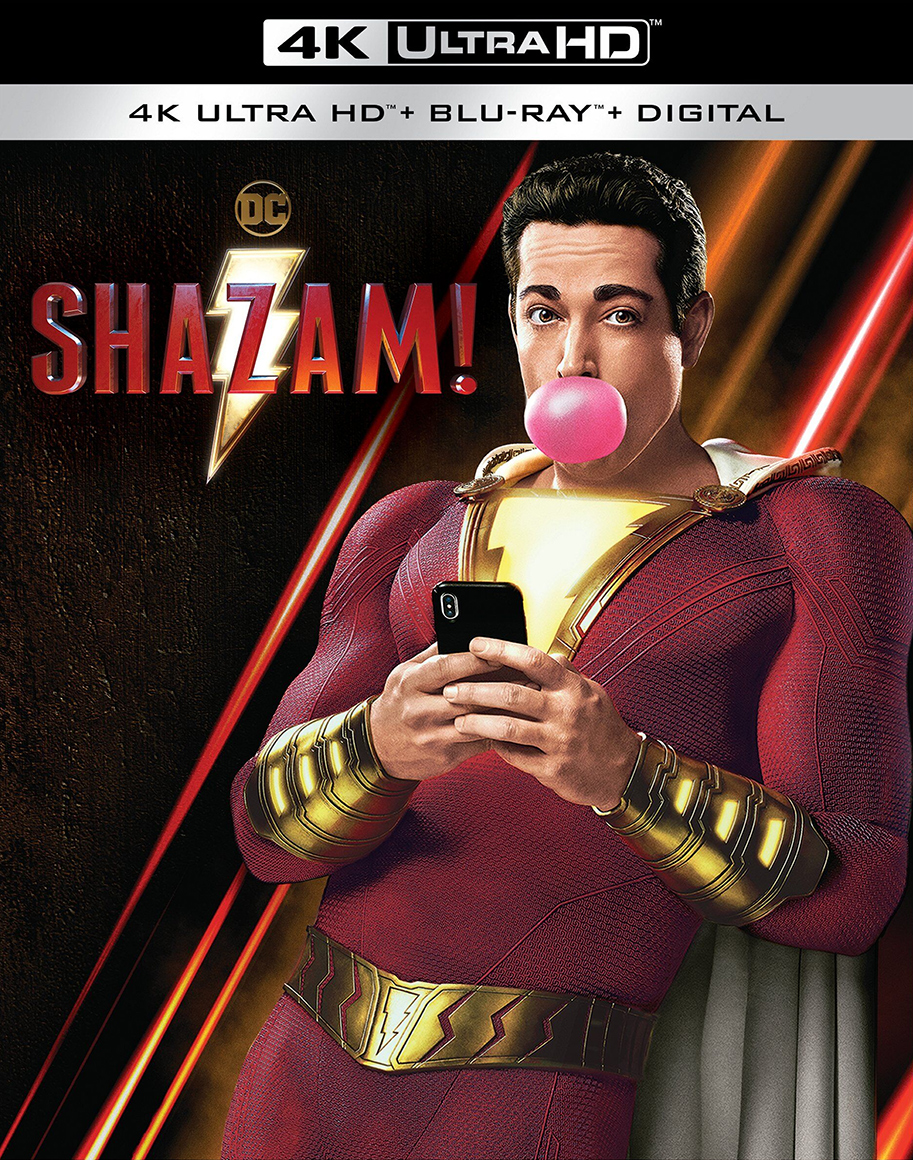 Shazam!, 4K Ultra HD, Zachary Levi
